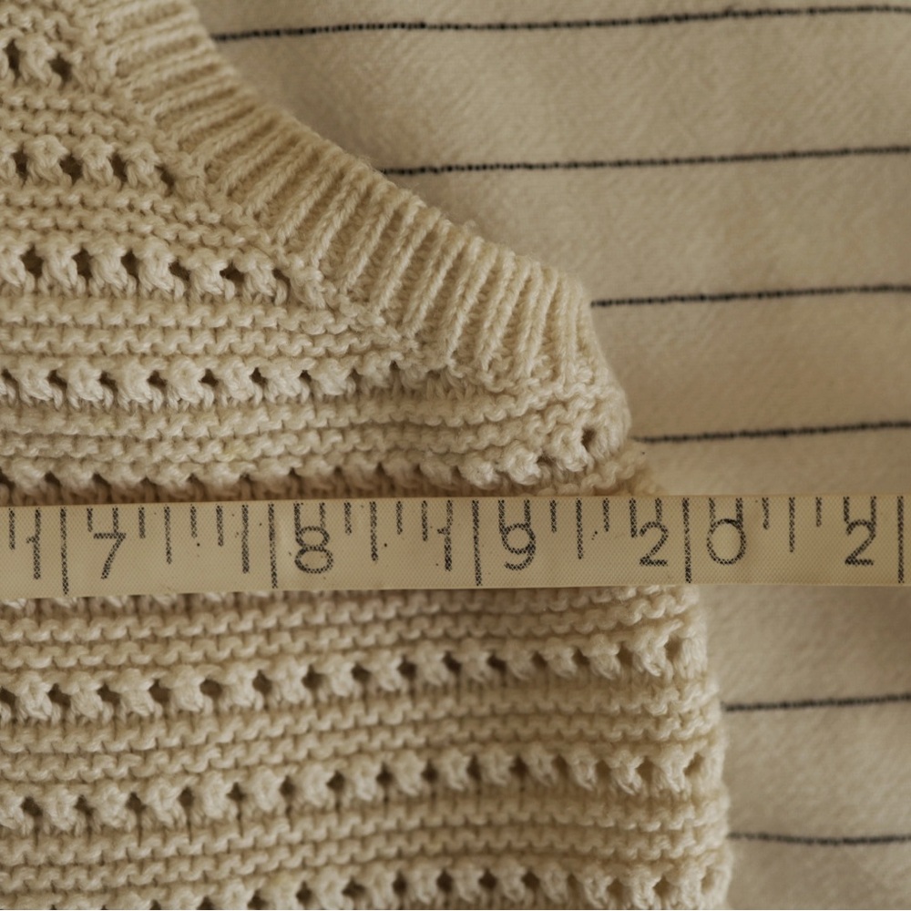 Cream Knit Tank Top - Picture 3 of 3